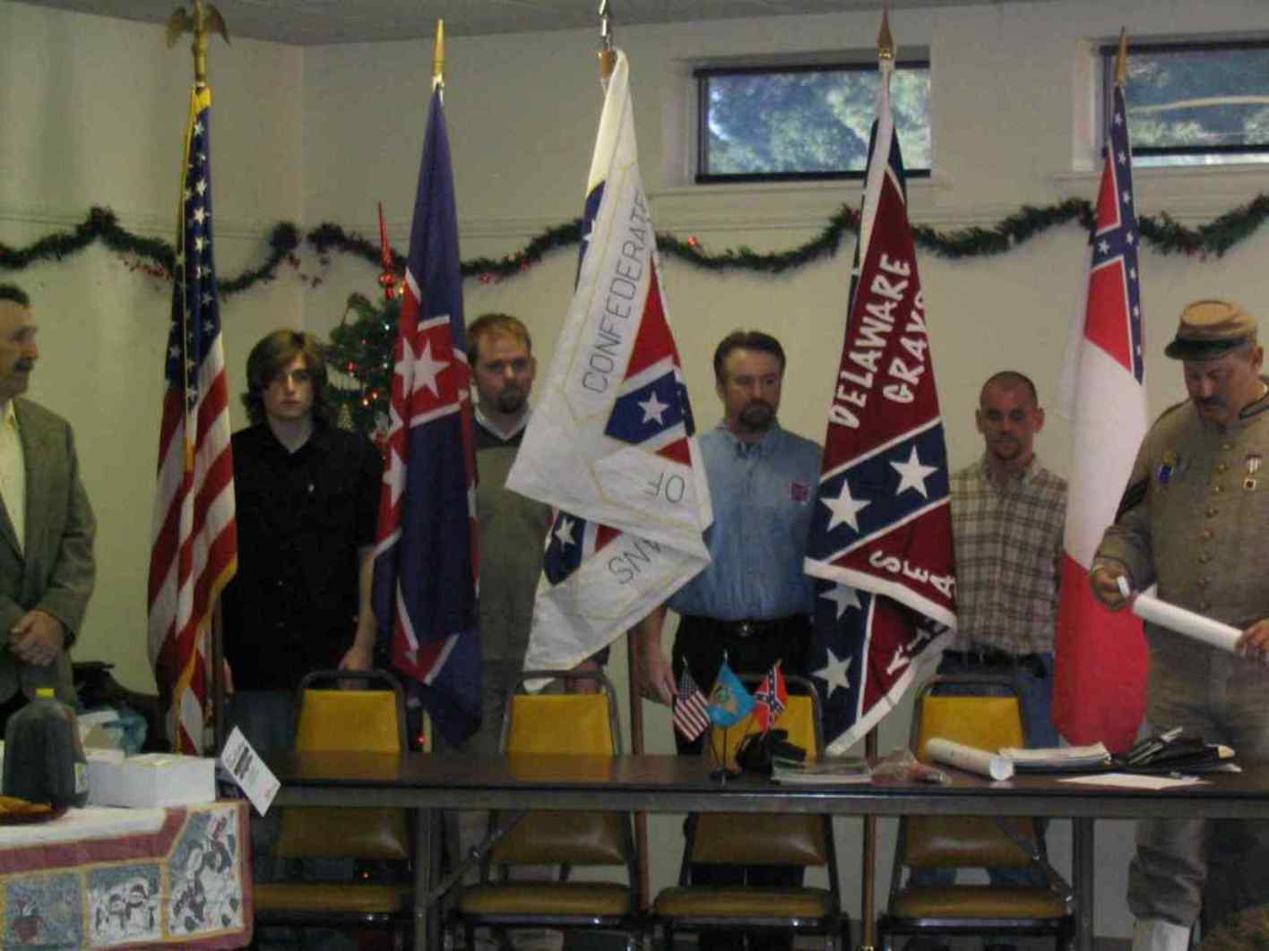 Delaware Grays Charter Signing and Annual Camp Christmas Gathering