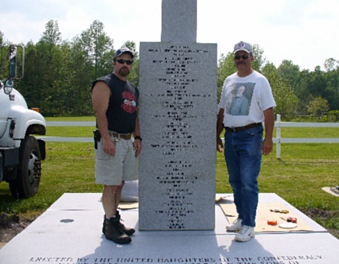 Delaware Confederate Monument Construction and Istallation
