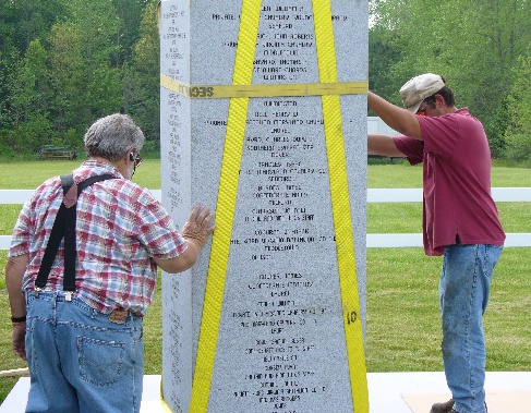 Delaware Confederate Monument Construction and Istallation