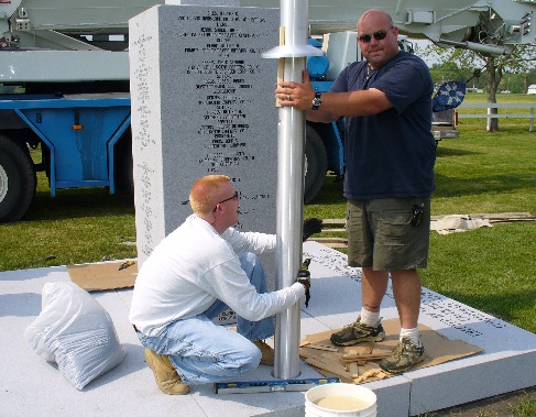 Delaware Confederate Monument Construction and Istallation
