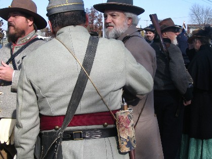 Delaware Grays Color Guard at Gettysburg