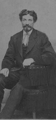 A photo of Samuel Batson Hearn taken on his wedding day; submitted by descendant James Batson Hearn.