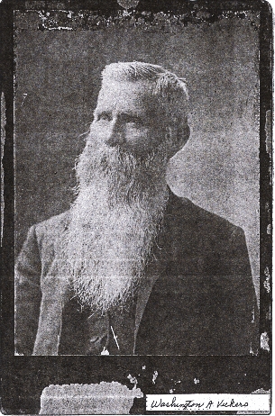 Private Washinton A. Vickers of Confederate 2nd Maryland Infantry, Co. 'G' and 'A'